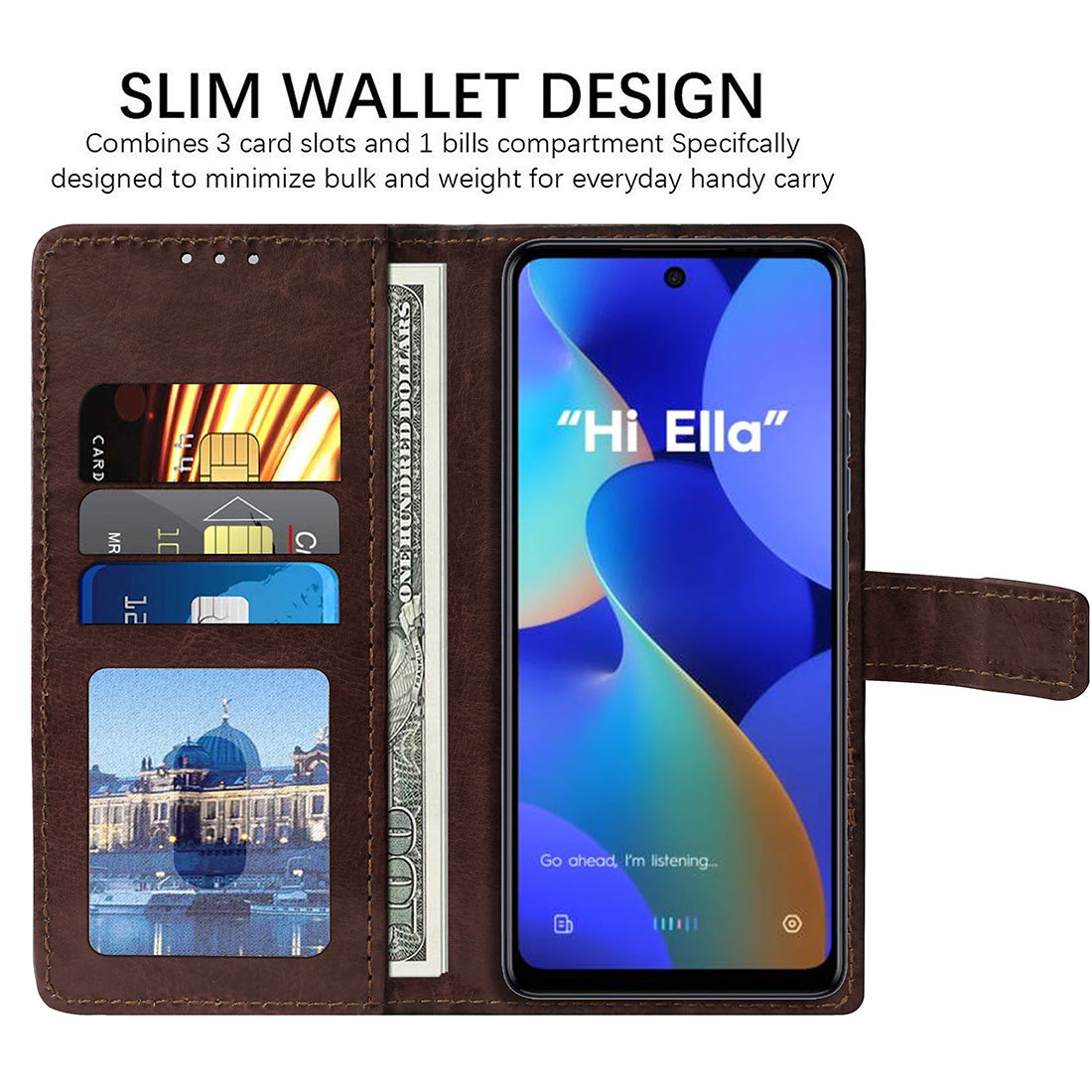 Premium Wallet Flip Cover for Tecno Spark 10 Pro 5G