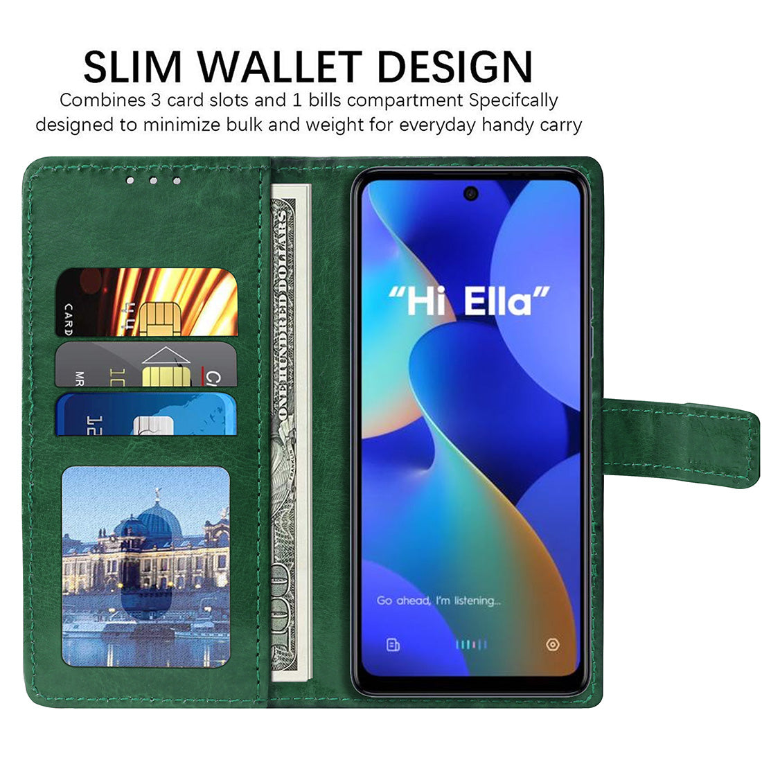 Premium Wallet Flip Cover for Tecno Spark 10 Pro 5G