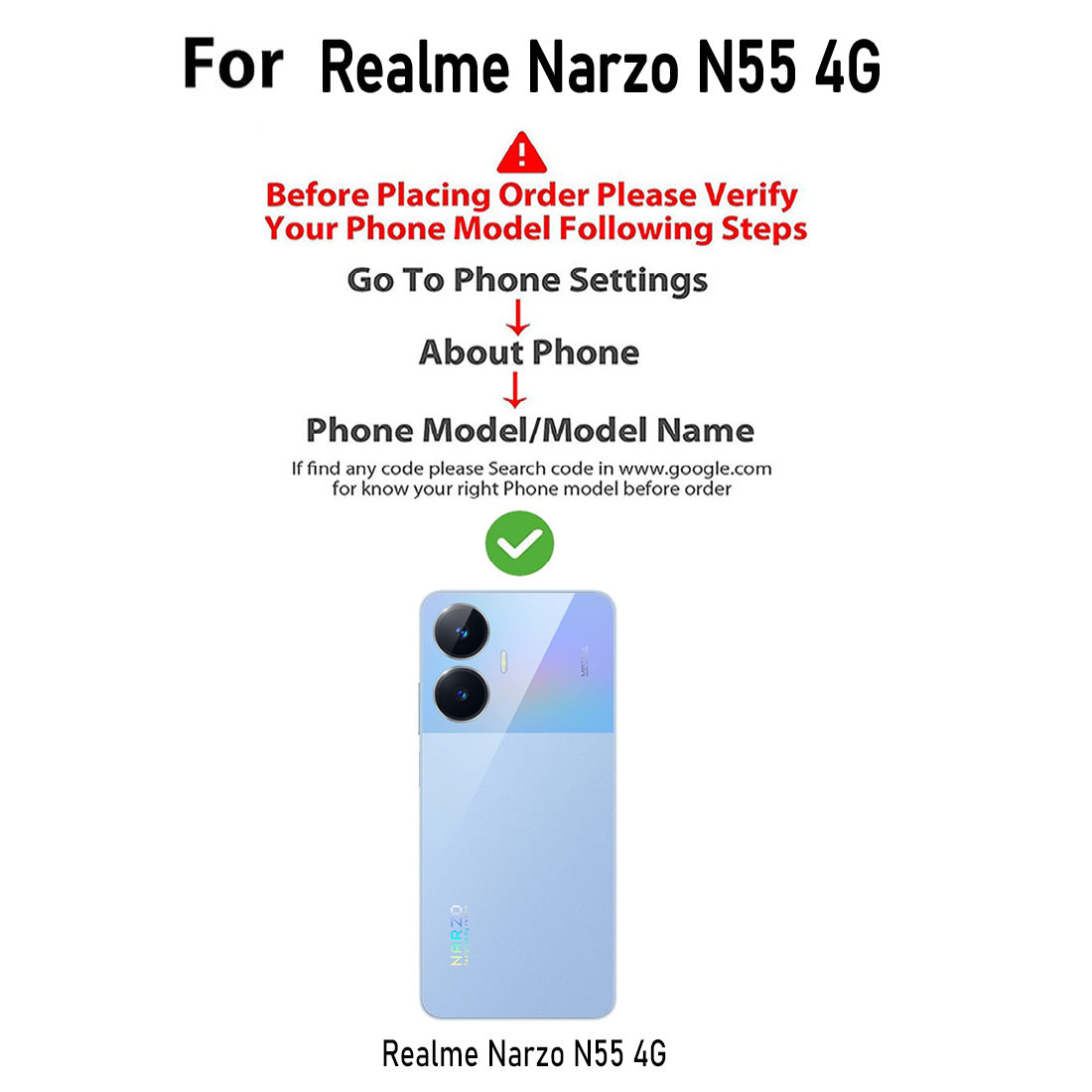 Premium Wallet Flip Cover for Realme Narzo N55 4G / C55 4G