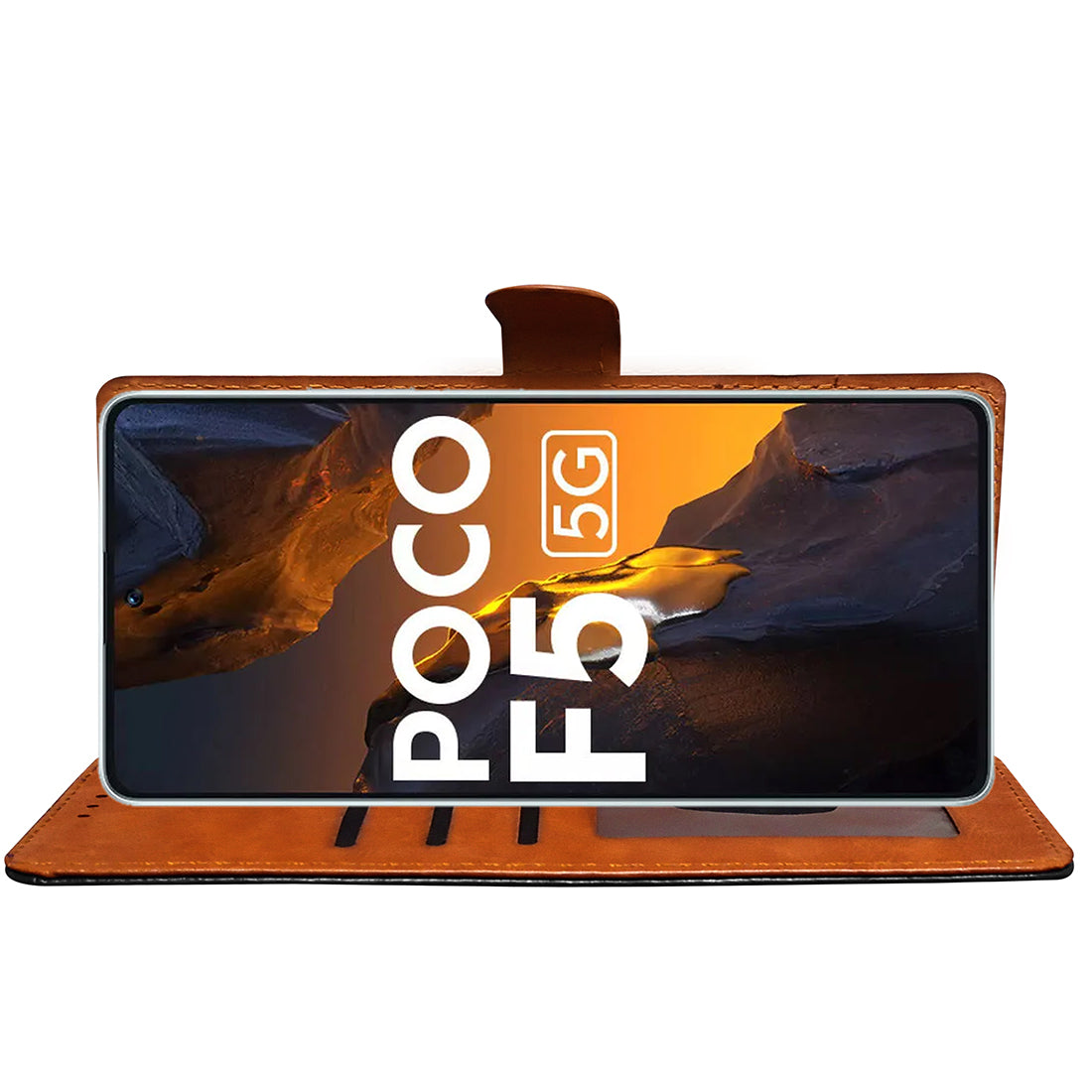 Premium Wallet Flip Cover for Poco F5 5G