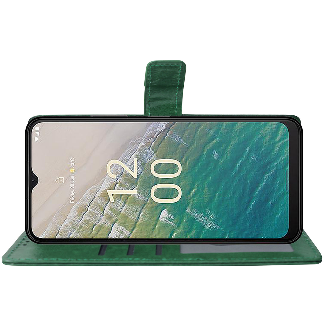 Premium Wallet Flip Cover for Nokia C32 4G