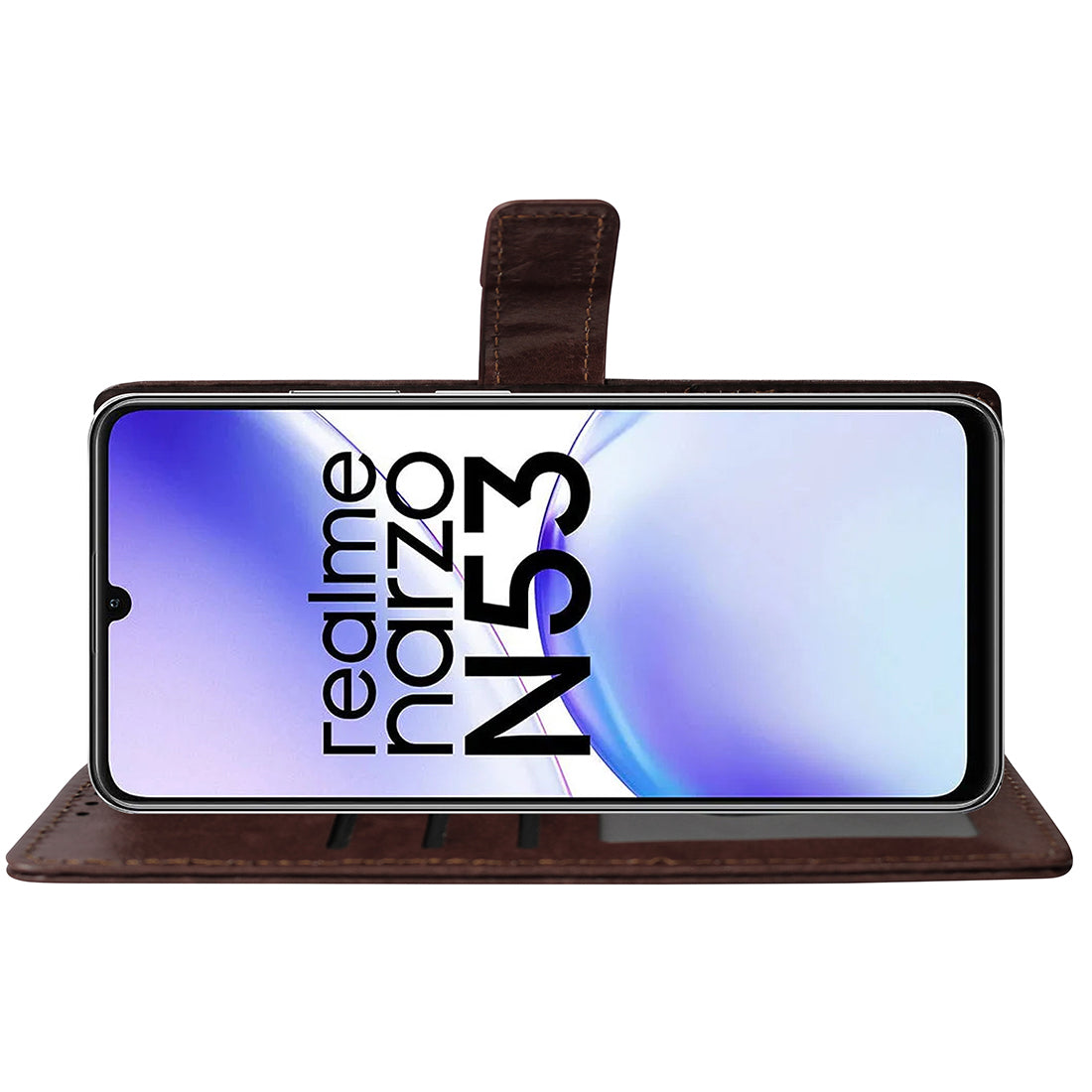 Premium Wallet Flip Cover for Realme Narzo N53 4G / C53 4G / C51 4G