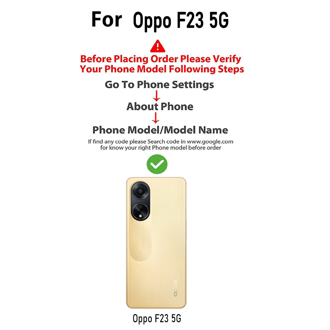 Premium Wallet Flip Cover for Oppo F23 5G