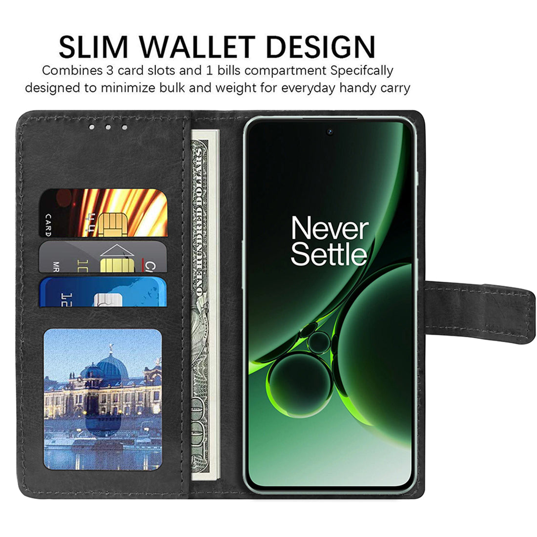 Premium Wallet Flip Cover for OnePlus Nord 3 5G