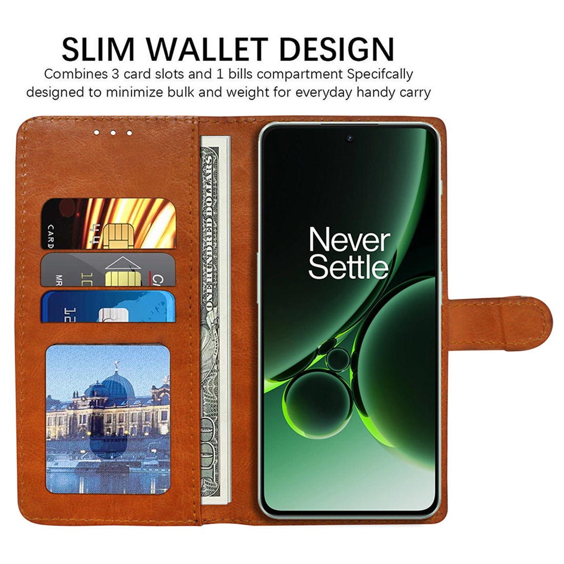 Premium Wallet Flip Cover for OnePlus Nord 3 5G