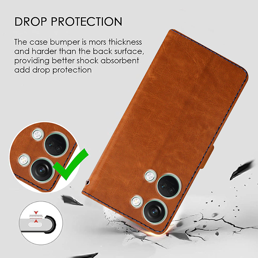 Premium Wallet Flip Cover for OnePlus Nord 3 5G