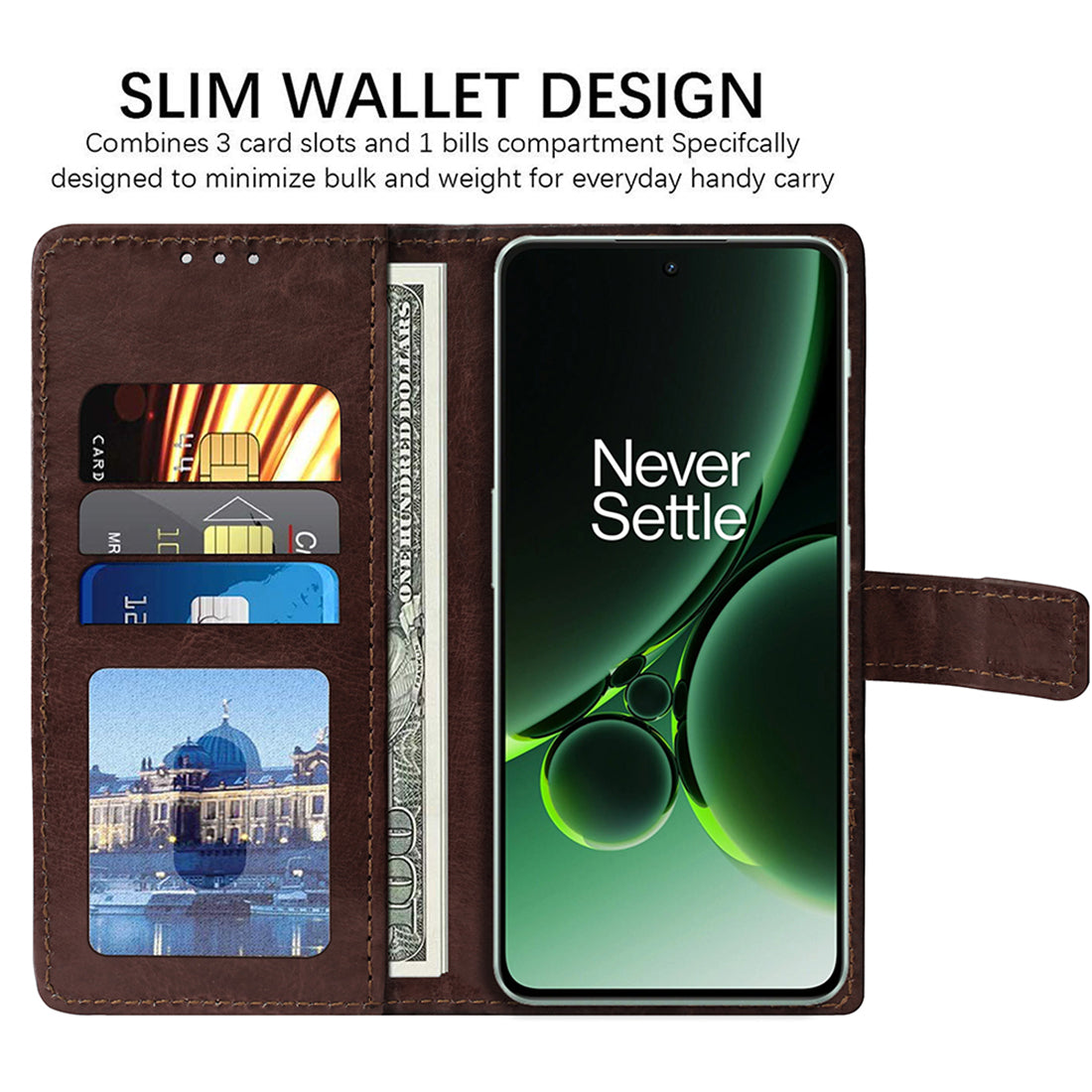 Premium Wallet Flip Cover for OnePlus Nord 3 5G