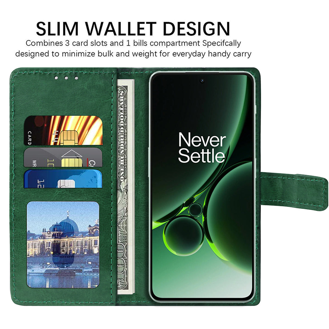 Premium Wallet Flip Cover for OnePlus Nord 3 5G