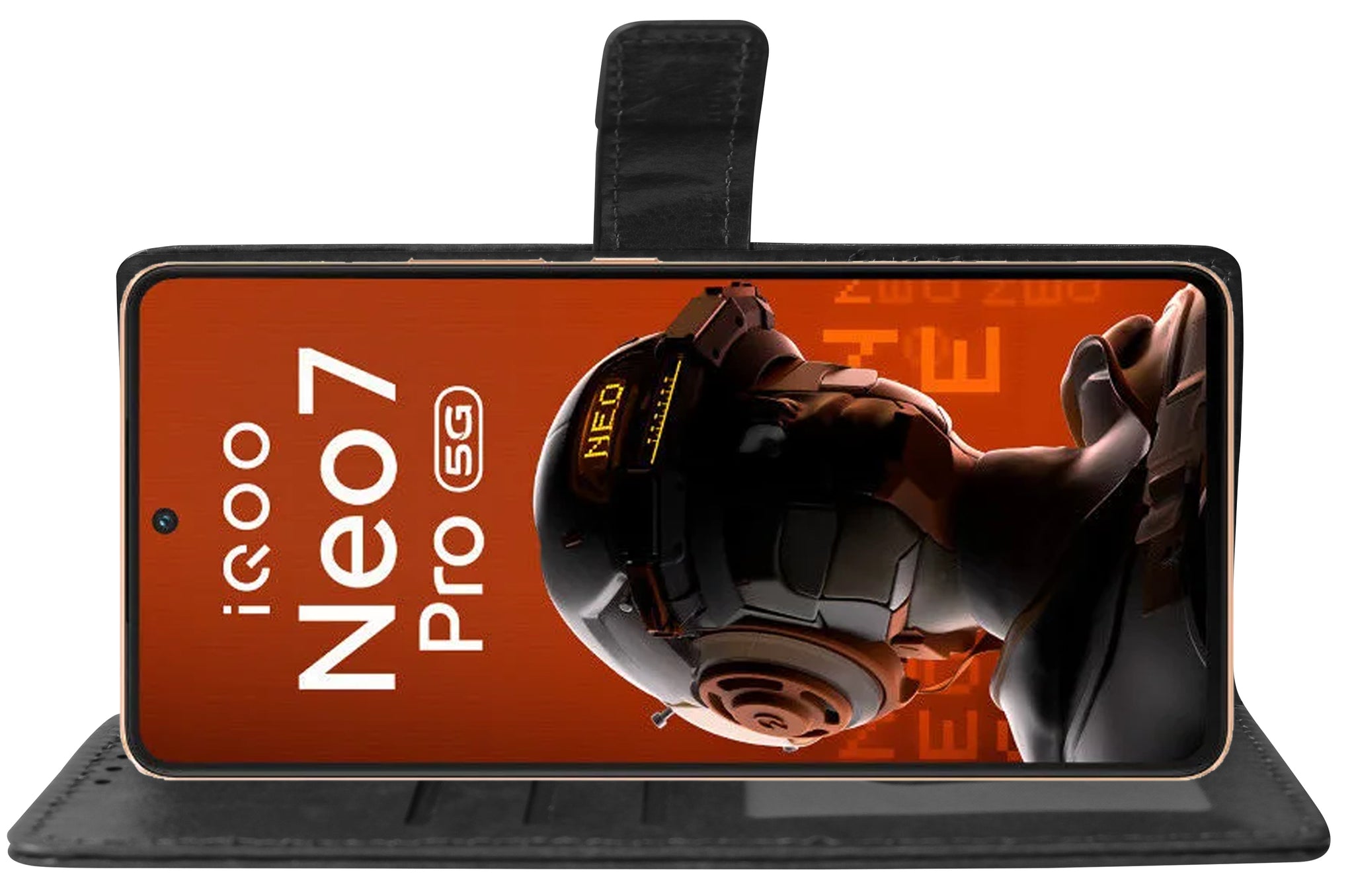 Premium Wallet Flip Cover for iQOO Neo 7 Pro 5G / Neo 7 5G