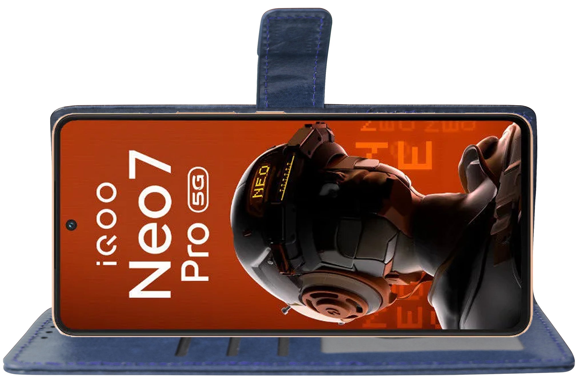 Premium Wallet Flip Cover for iQOO Neo 7 Pro 5G / Neo 7 5G