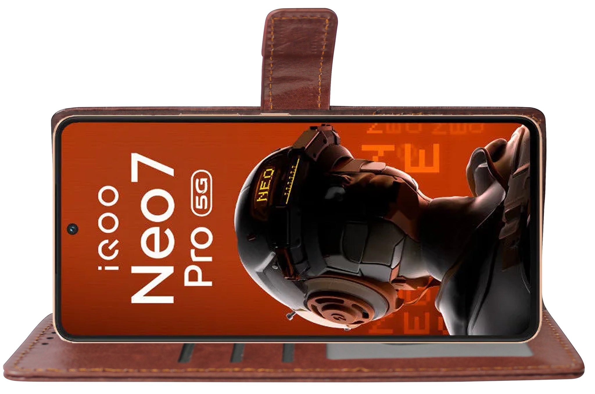 Premium Wallet Flip Cover for iQOO Neo 7 Pro 5G / Neo 7 5G