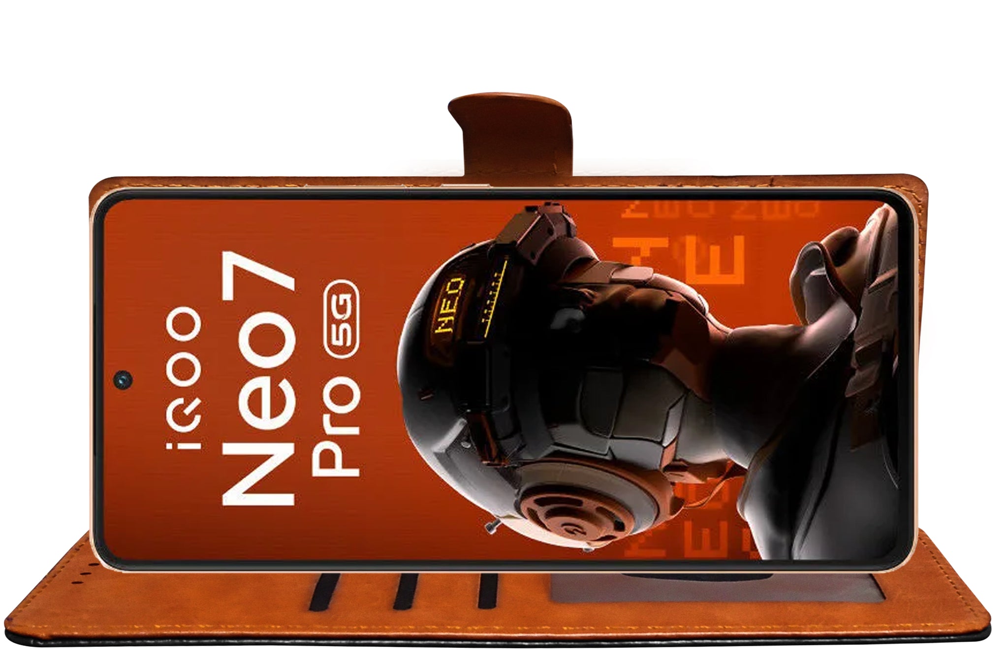 Premium Wallet Flip Cover for iQOO Neo 7 Pro 5G / Neo 7 5G
