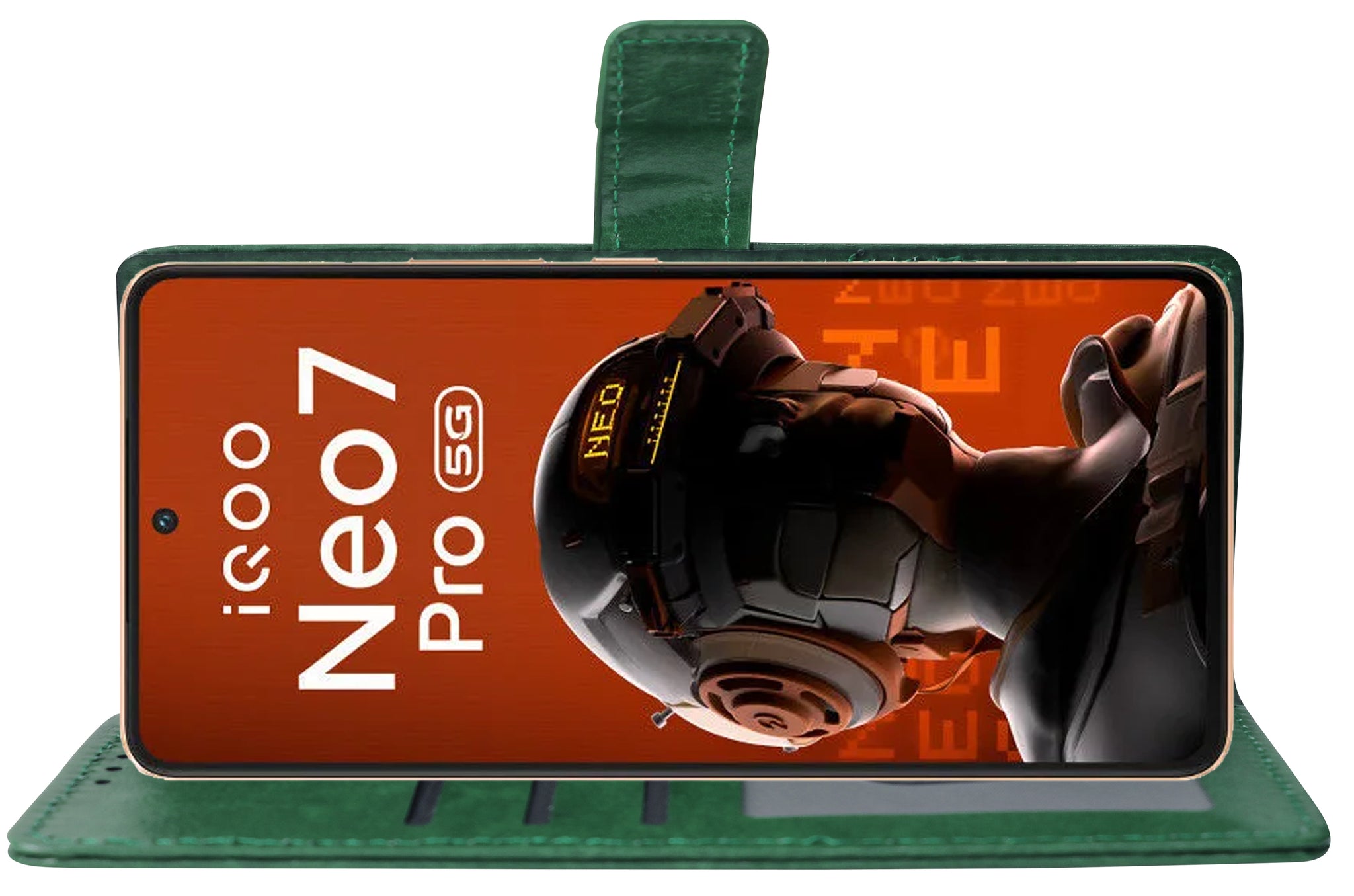 Premium Wallet Flip Cover for iQOO Neo 7 Pro 5G / Neo 7 5G