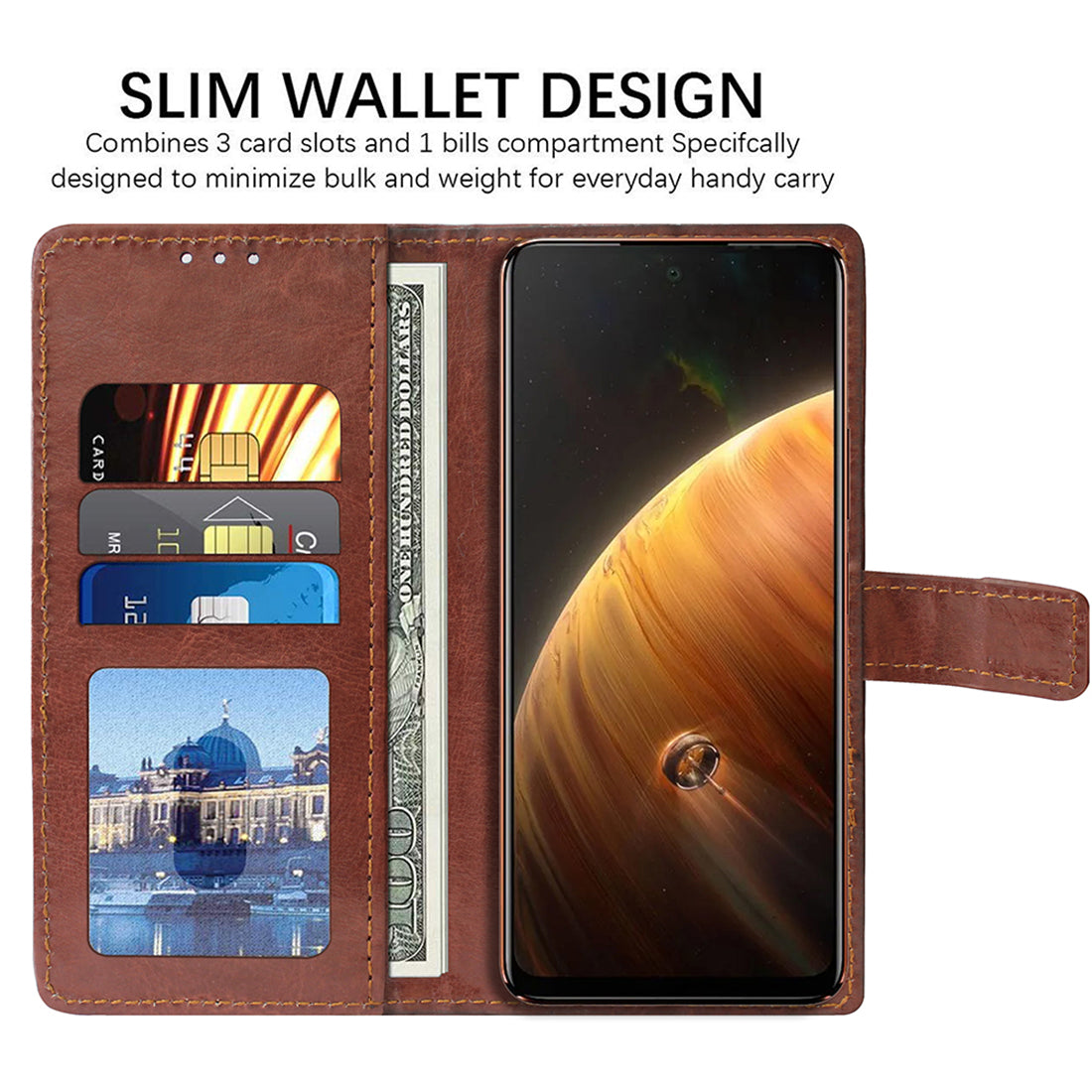 Premium Wallet Flip Cover for Infinix Zero 5G (2023)