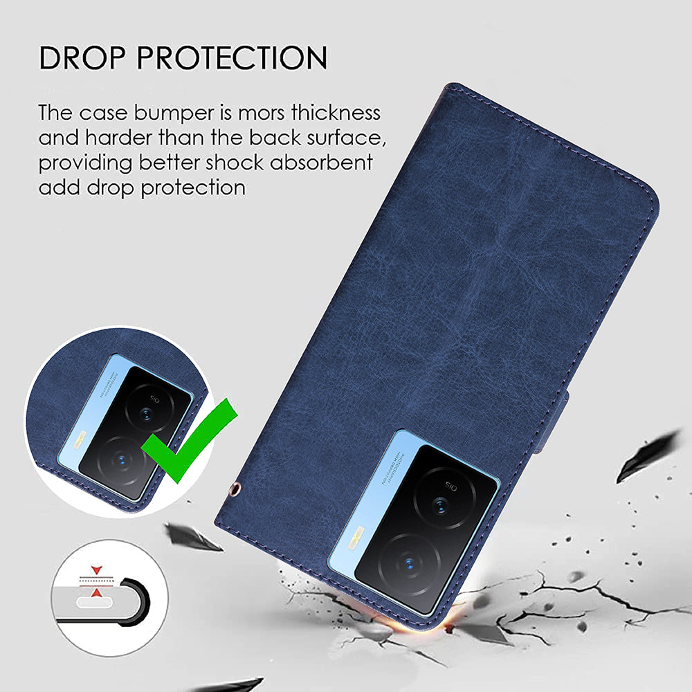 Premium Wallet Flip Cover for iQOO Z7s 5G / iQOO Z7 5G