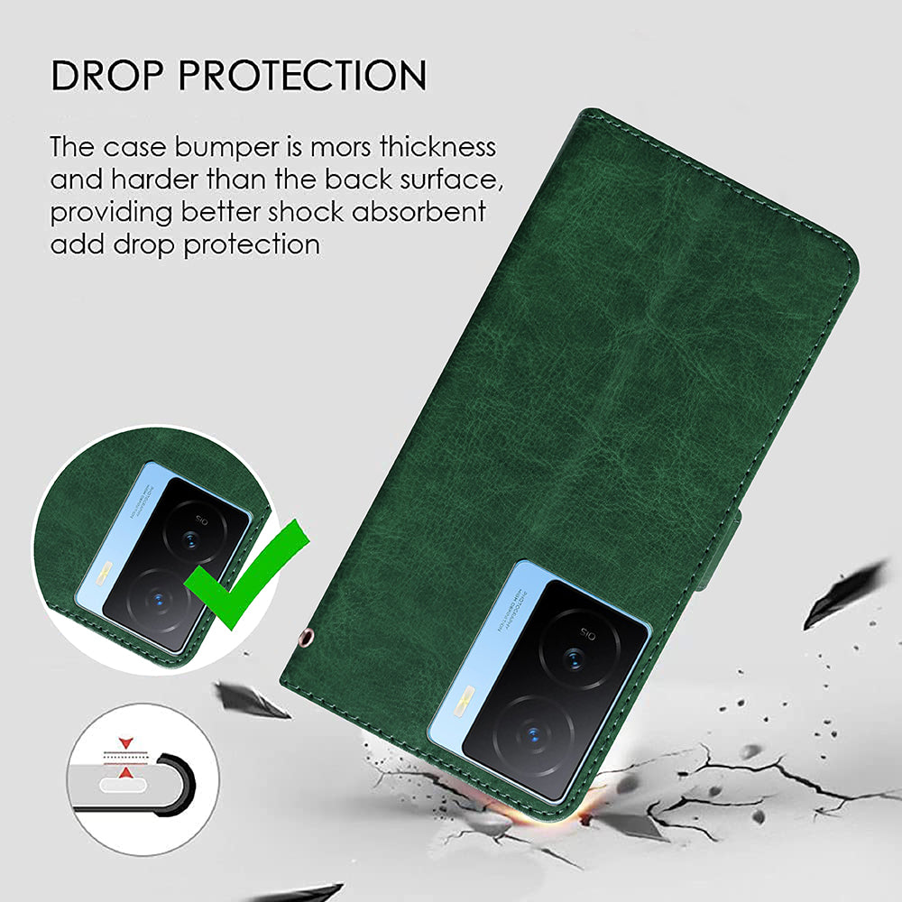 Premium Wallet Flip Cover for iQOO Z7s 5G / iQOO Z7 5G