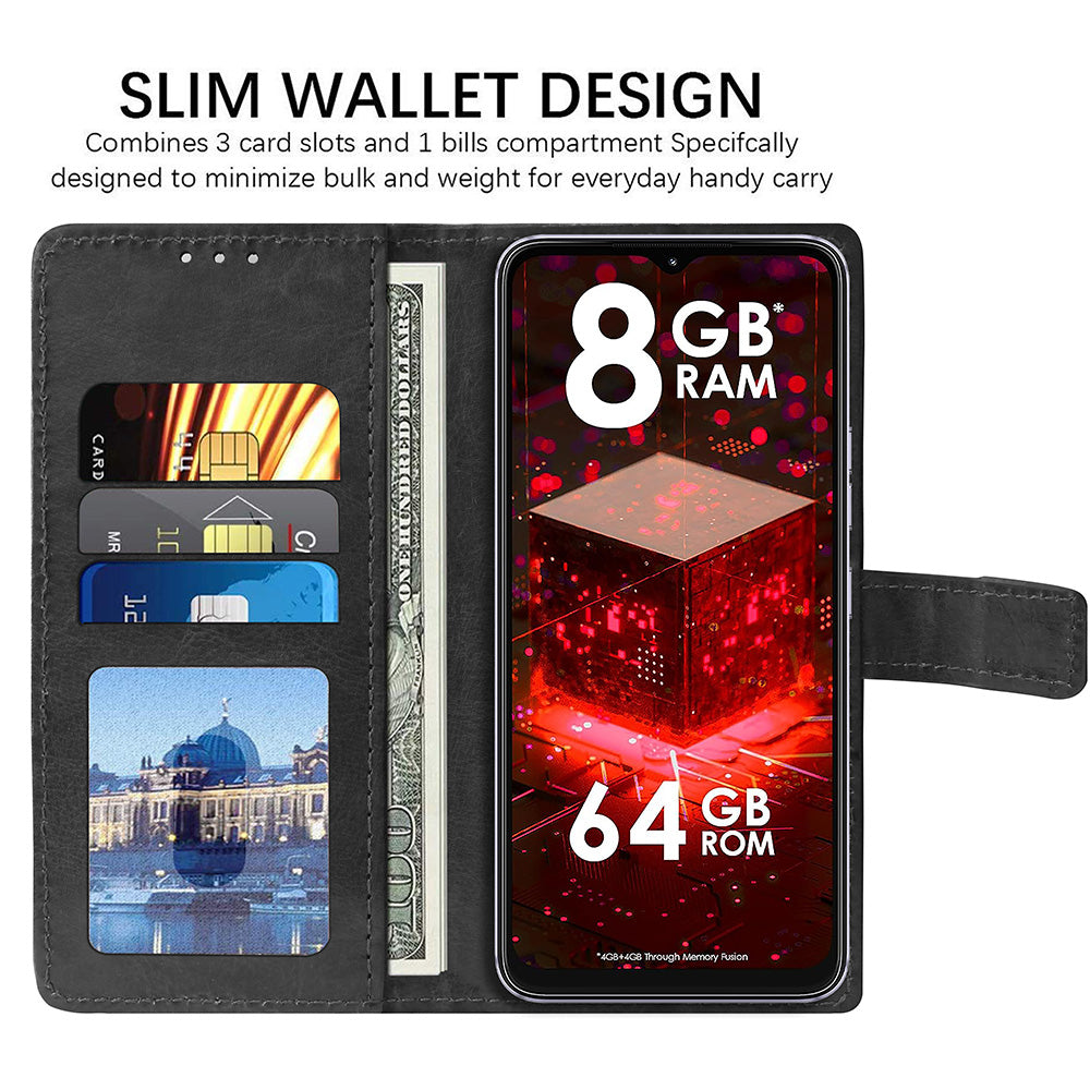 Premium Wallet Flip Cover for Itel A60s 4G