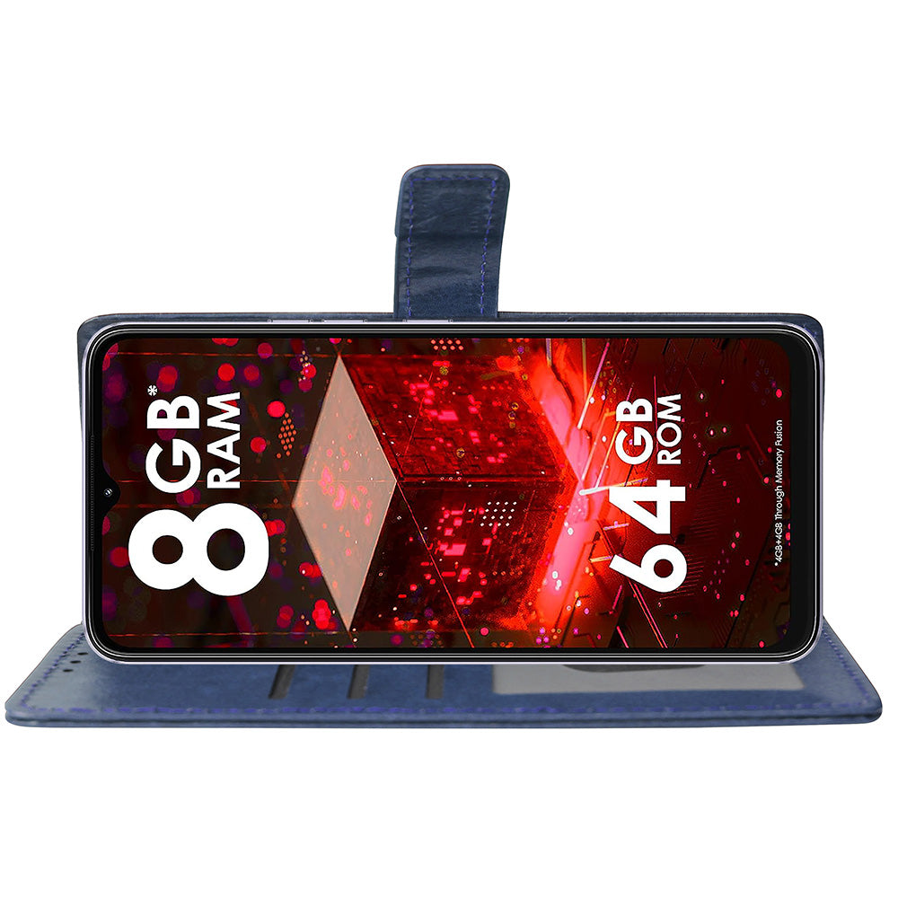 Premium Wallet Flip Cover for Itel A60s 4G