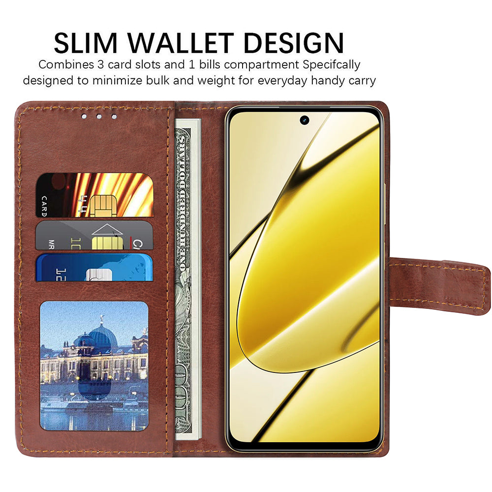 Premium Wallet Flip Cover for Realme 11 5G / 11X 5G