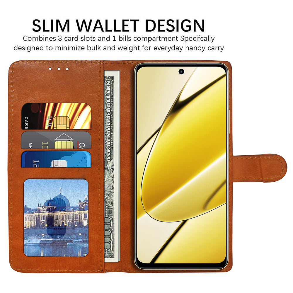 Premium Wallet Flip Cover for Realme 11 5G / 11X 5G