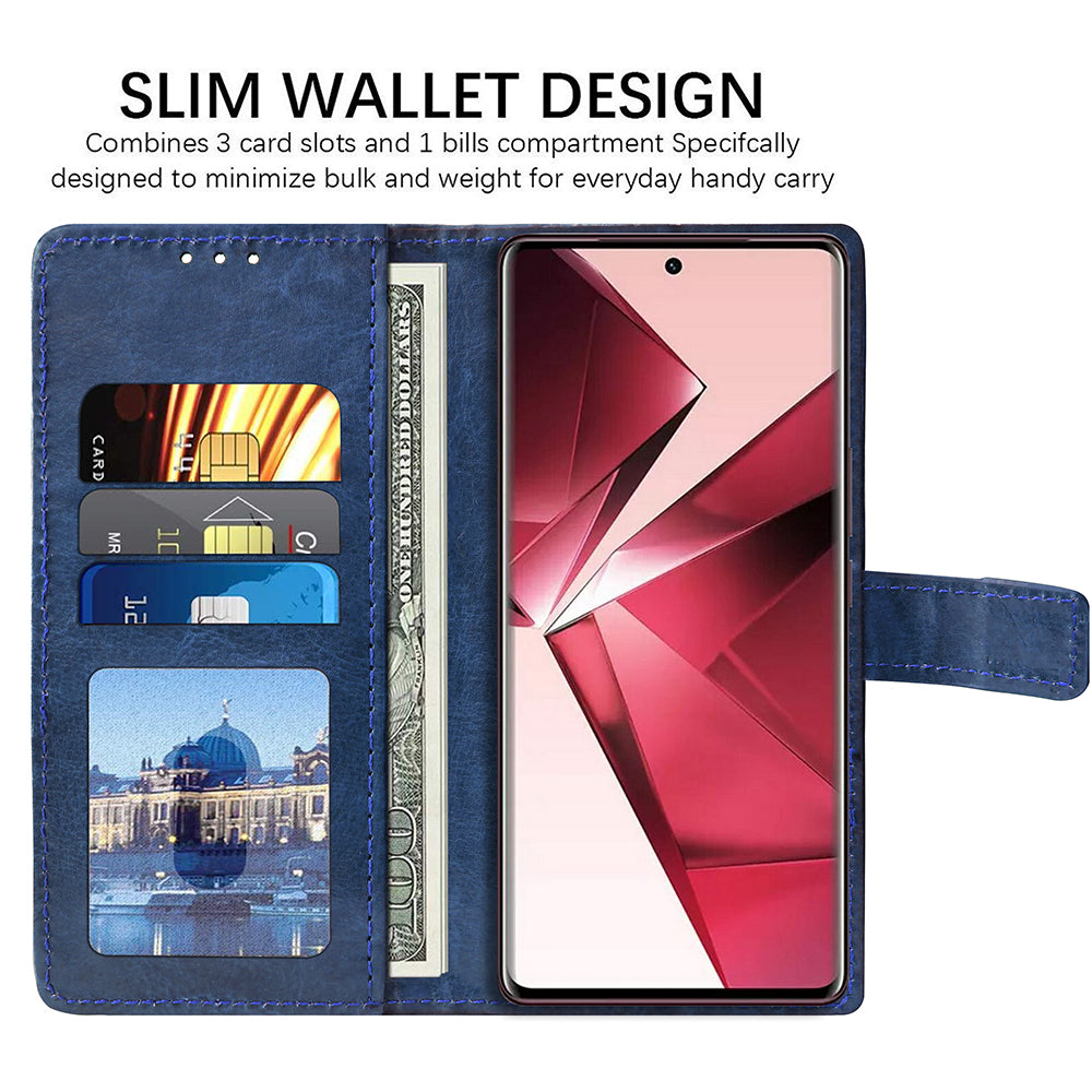 Premium Wallet Flip Cover for Vivo V29E 5G