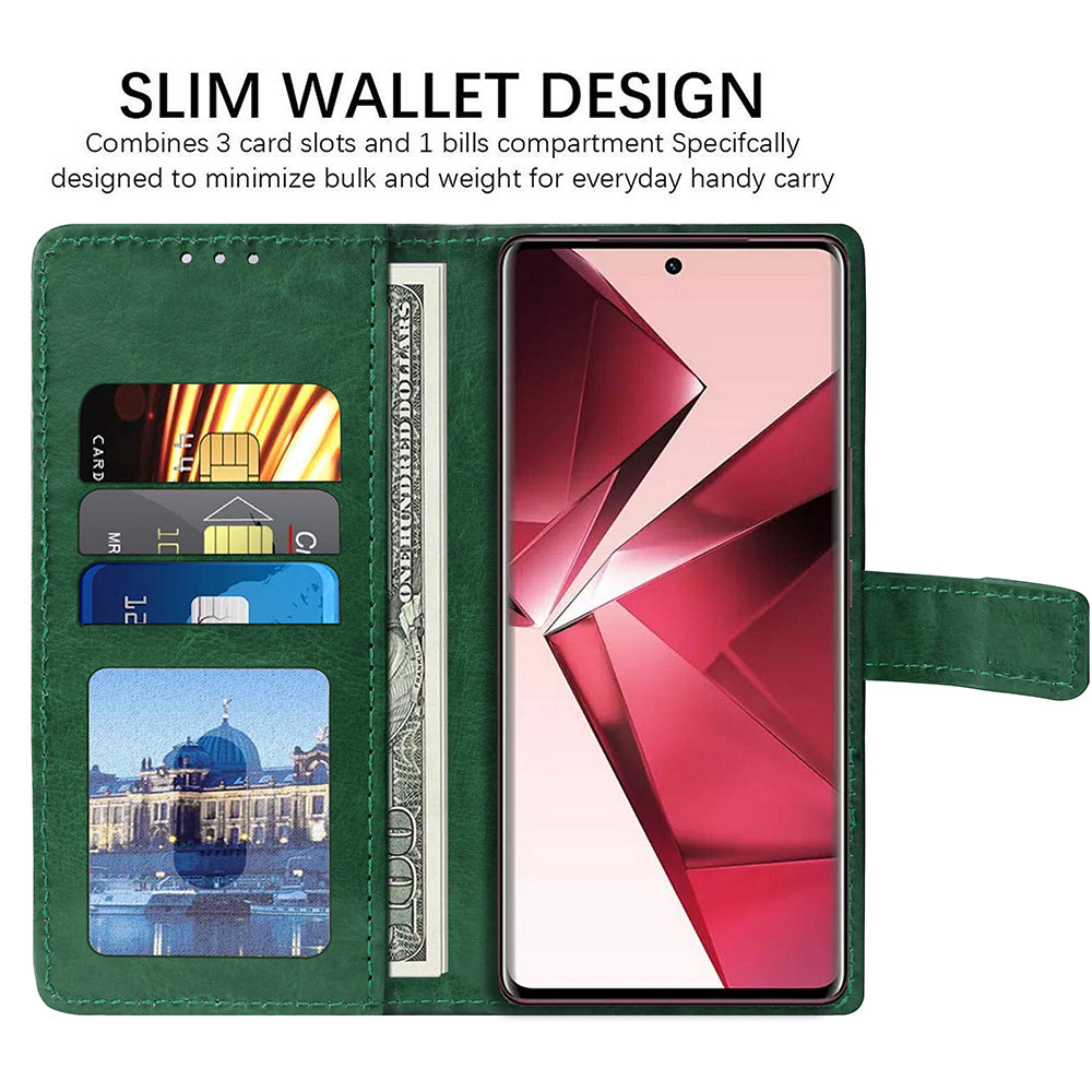 Premium Wallet Flip Cover for Vivo V29E 5G