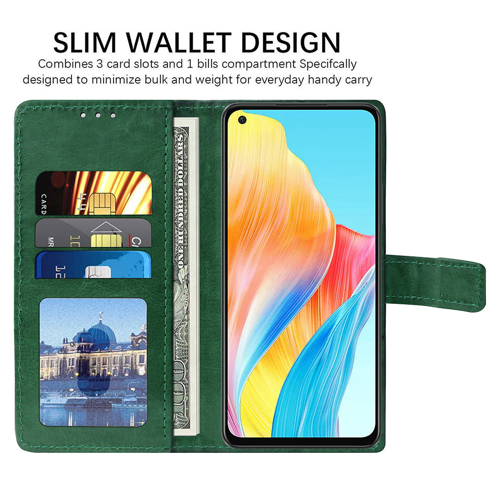 Premium Wallet Flip Cover for Oppo A78 4G