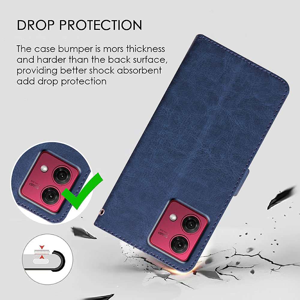 Premium Wallet Flip Cover for Motorola Moto G84 5G