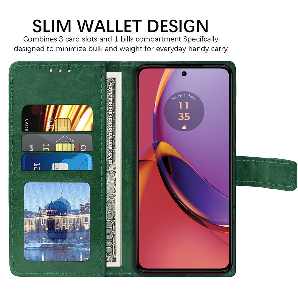 Premium Wallet Flip Cover for Motorola Moto G84 5G