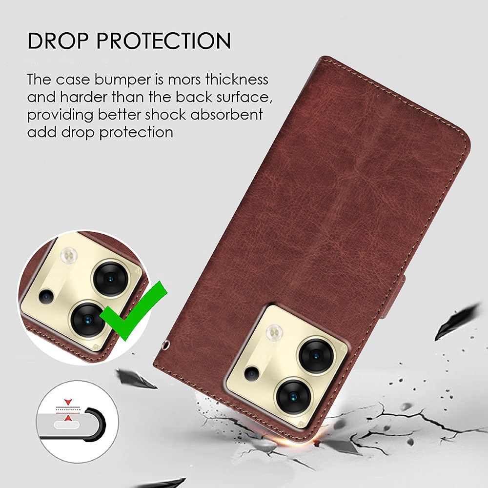 Premium Wallet Flip Cover for Infinix Zero 30 5G