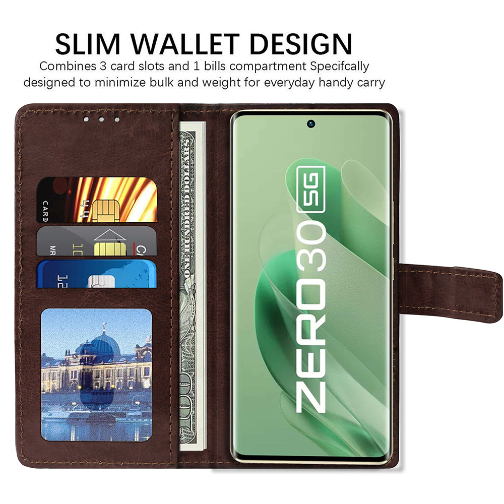 Premium Wallet Flip Cover for Infinix Zero 30 5G