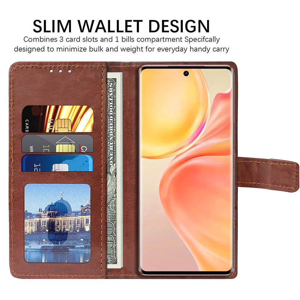 Premium Wallet Flip Cover for Vivo V29 5G