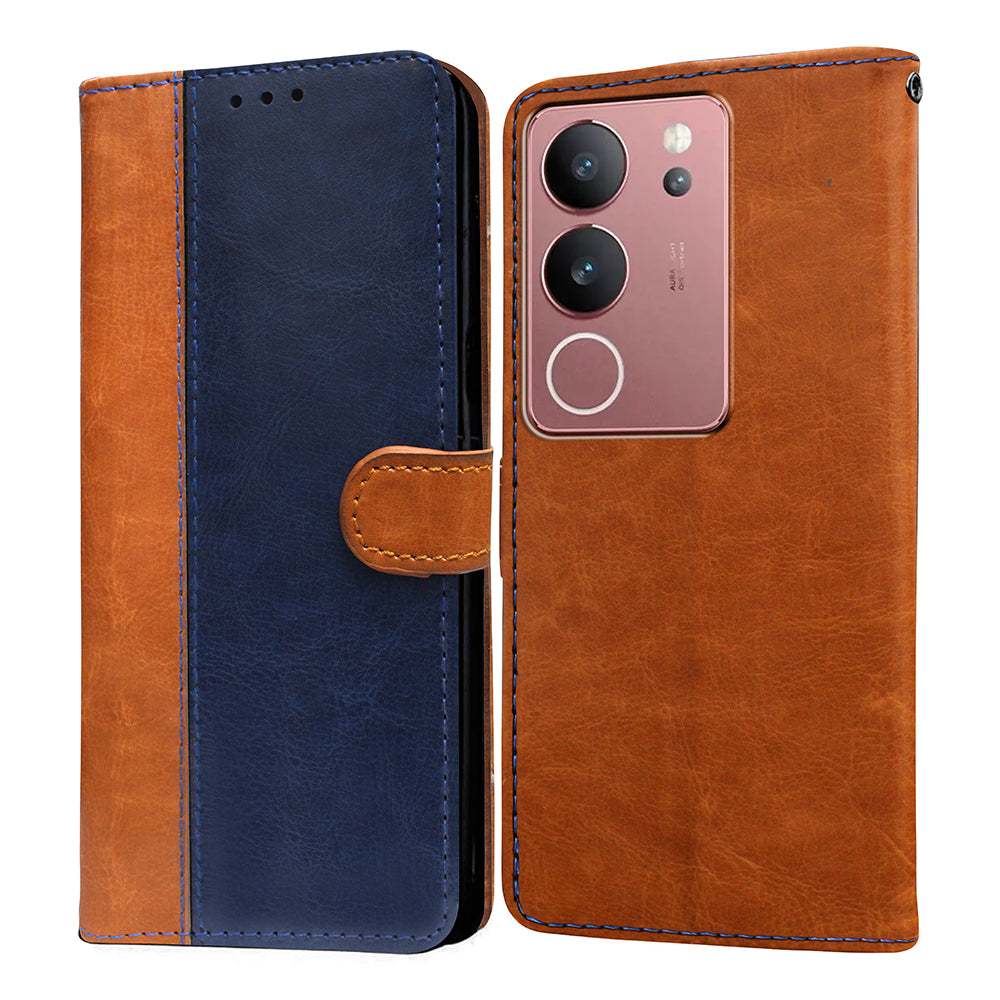 Custodia Libro Con Mandala Per VIVO V29 Lite 5G – Pelle PU Con Porta Carte E Supporto