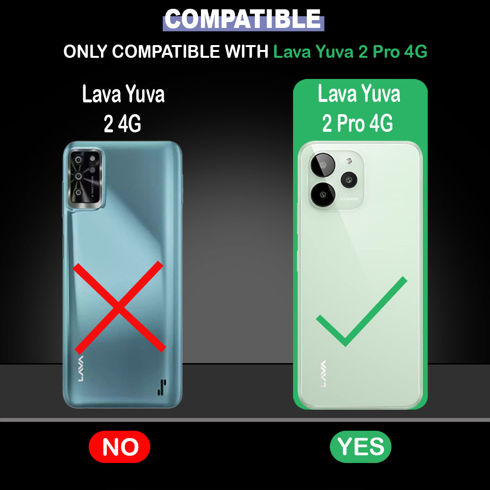 Premium Wallet Flip Cover for Lava Yuva 2 Pro 4G