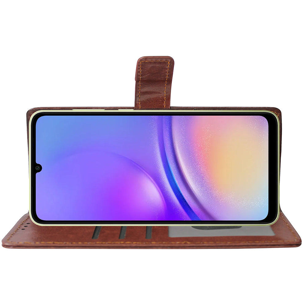Premium Wallet Flip Cover for Samsung Galaxy A05 4G