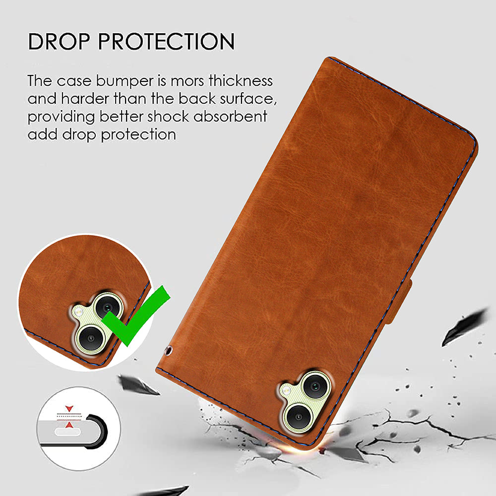 Premium Wallet Flip Cover for Samsung Galaxy A05 4G