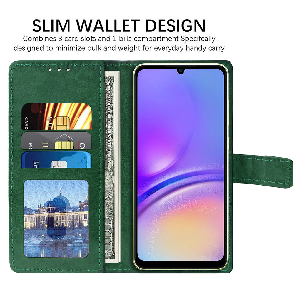 Premium Wallet Flip Cover for Samsung Galaxy A05 4G