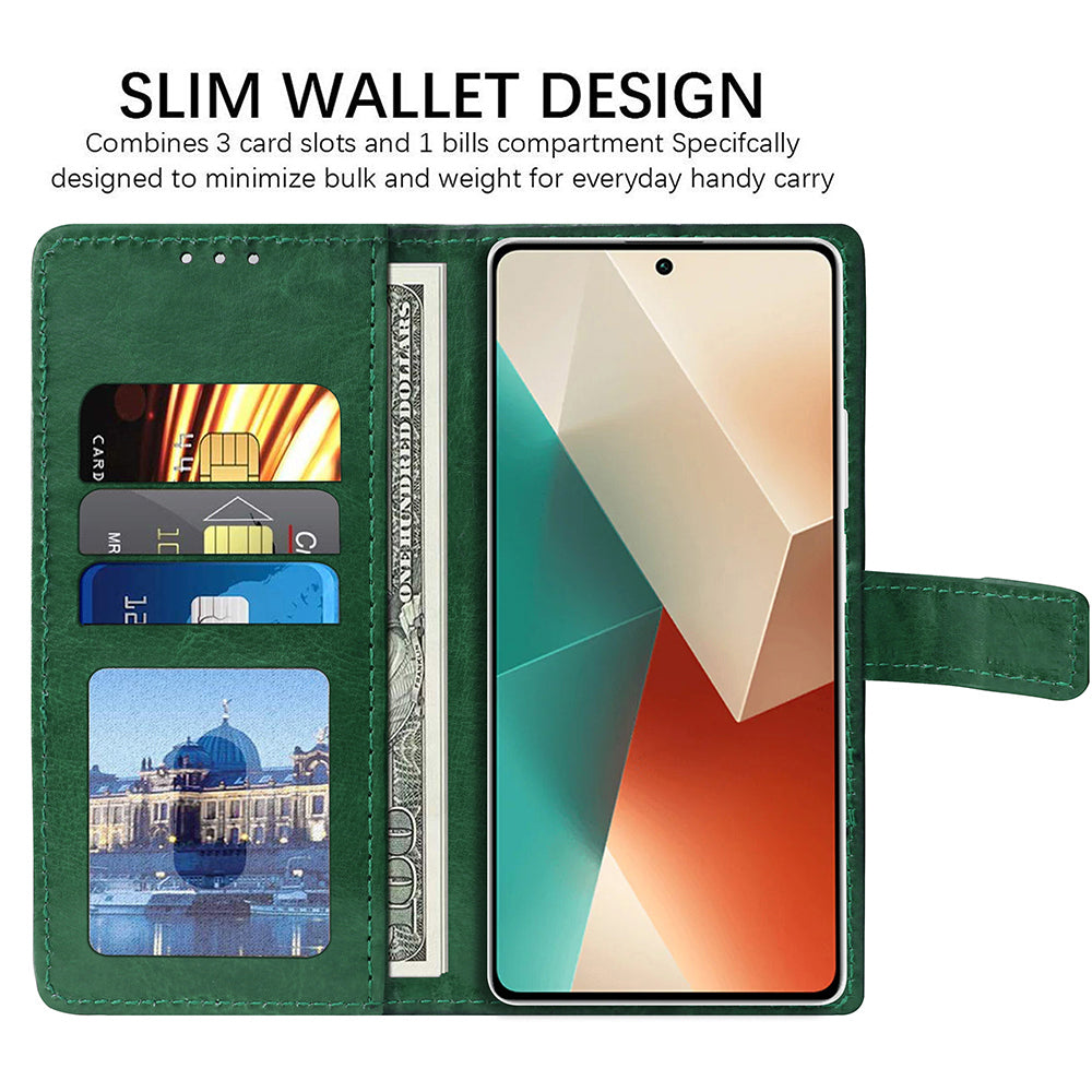 Premium Wallet Flip Cover for Mi Redmi Note 13 5G