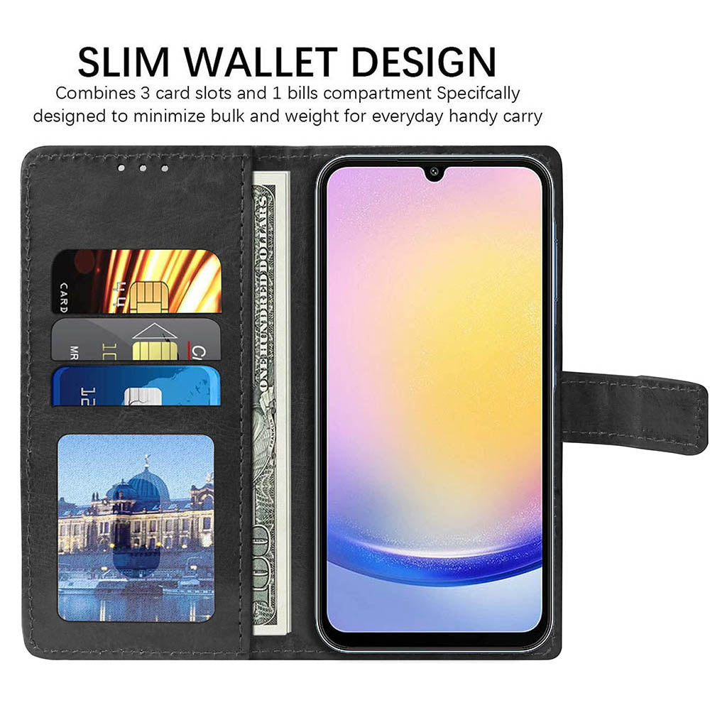 Premium Wallet Flip Cover for Samsung Galaxy A25 5G