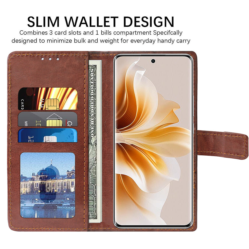 Premium Wallet Flip Cover for Oppo Reno 11 Pro 5G