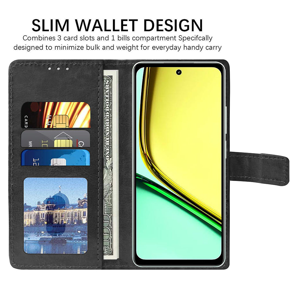 Premium Wallet Flip Cover for Realme C67 4G