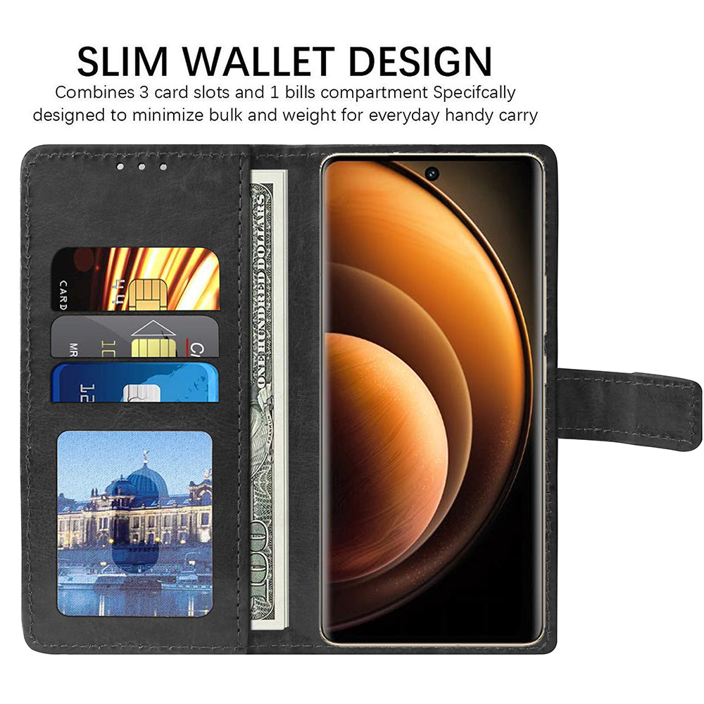 Premium Wallet Flip Cover for Vivo X100 5G