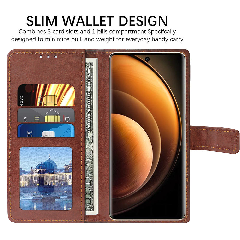 Premium Wallet Flip Cover for Vivo X100 5G