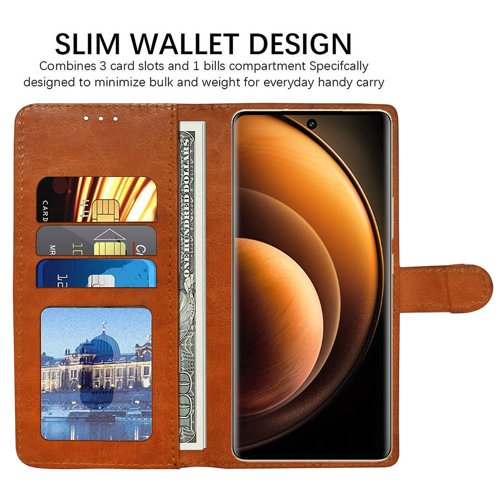 Premium Wallet Flip Cover for Vivo X100 5G