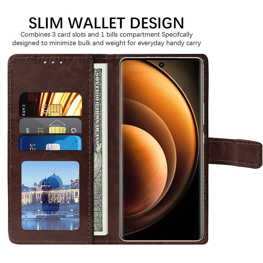 Premium Wallet Flip Cover for Vivo X100 5G