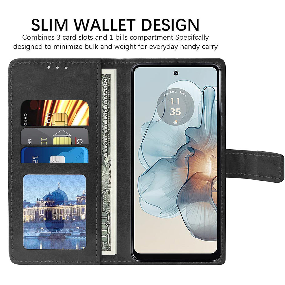 Premium Wallet Flip Cover for Motorola Moto G24 Power 4G