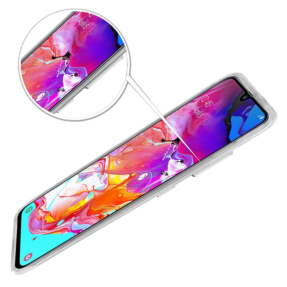 Clear Case for Samsung Galaxy A70