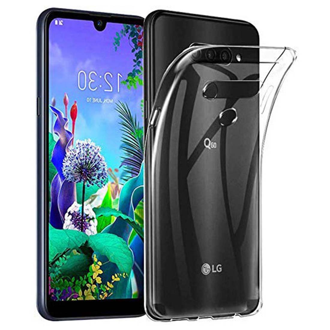 Clear Case for LG Q60