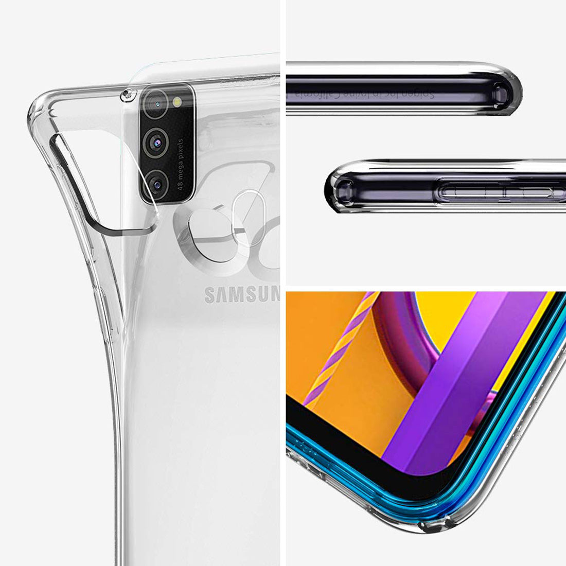 Clear Case for Samsung Galaxy M21 / M30s