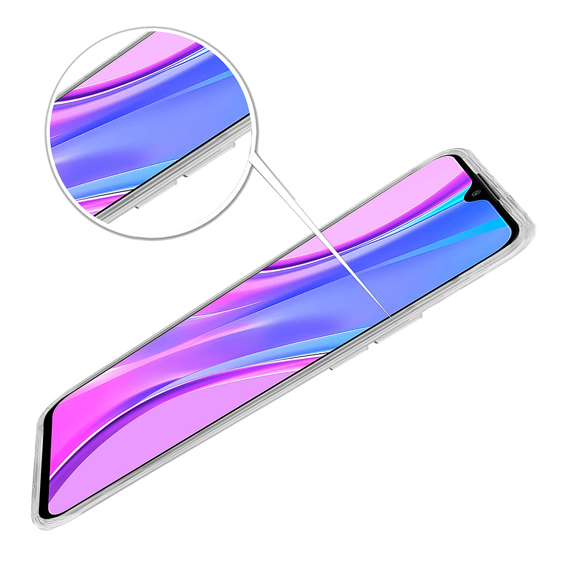 Clear Case for Mi Redmi 9 Prime / Poco M2